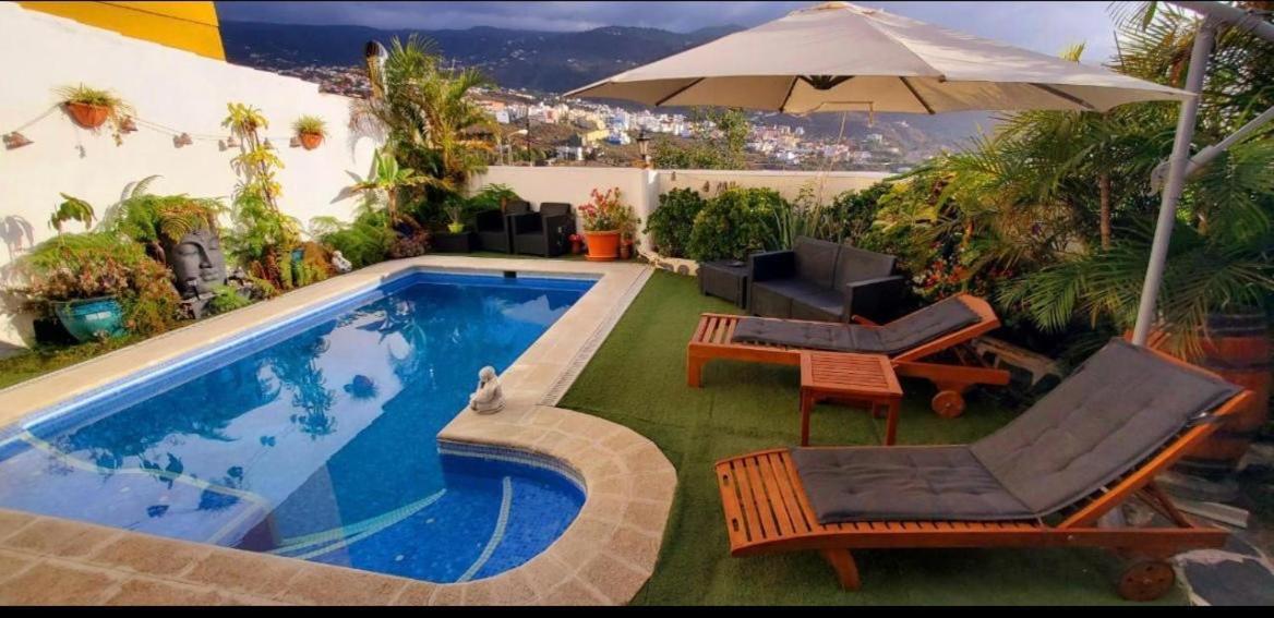 Pintadera'S House/Tara Villa Icod De Los Vinos Bagian luar foto